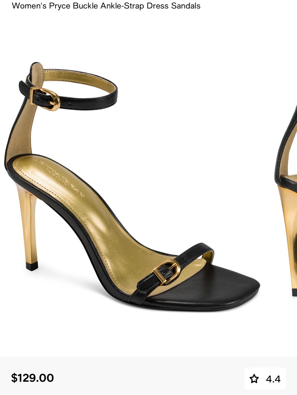 Women's Pryce Buckle Ankle-Strap Dress Sandals NWOT